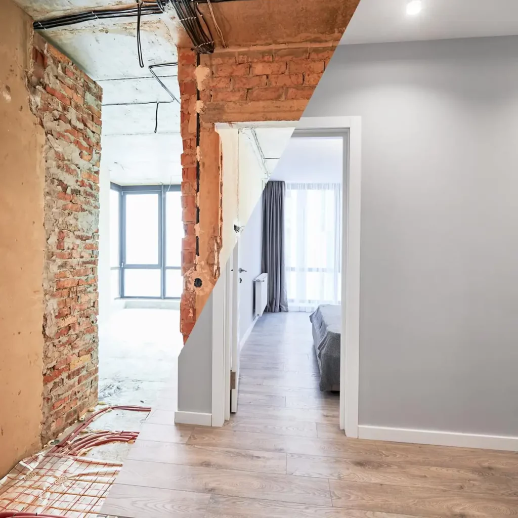 Rénovation compète d'un appartement duplex Senlis